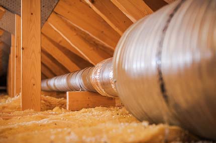 Attic ductwork